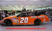 Tony Stewart #20 Home Depot race car