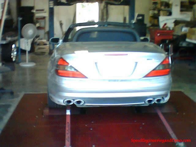 Mercedes sl 65 V12 turbos