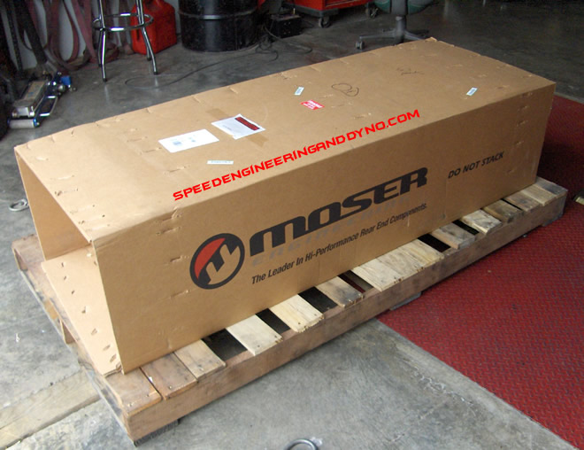 Strong and warrantied rear end components from Moser