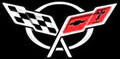 C5 Chevrolet Corvette emblem.